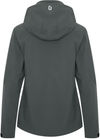 Am image of a Custom Dryframe Tri Tech Hard Shell Ladies Jacket in Asphalt!