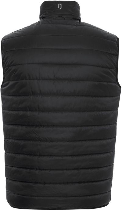 Am image of a Custom DRYFRAME DRY TECH INSULATED VEST in Black!