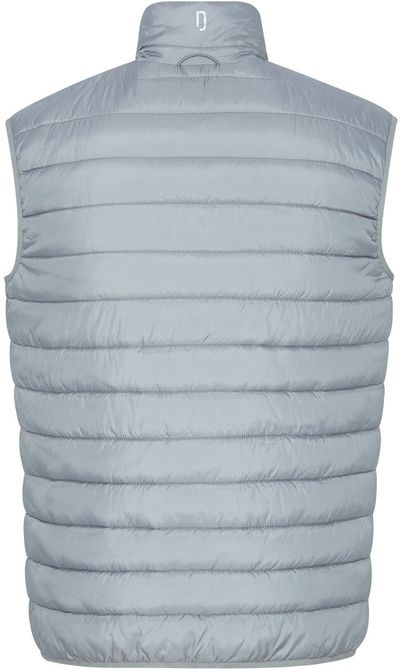Am image of a Custom DRYFRAME DRY TECH INSULATED VEST in Platinum Grey!