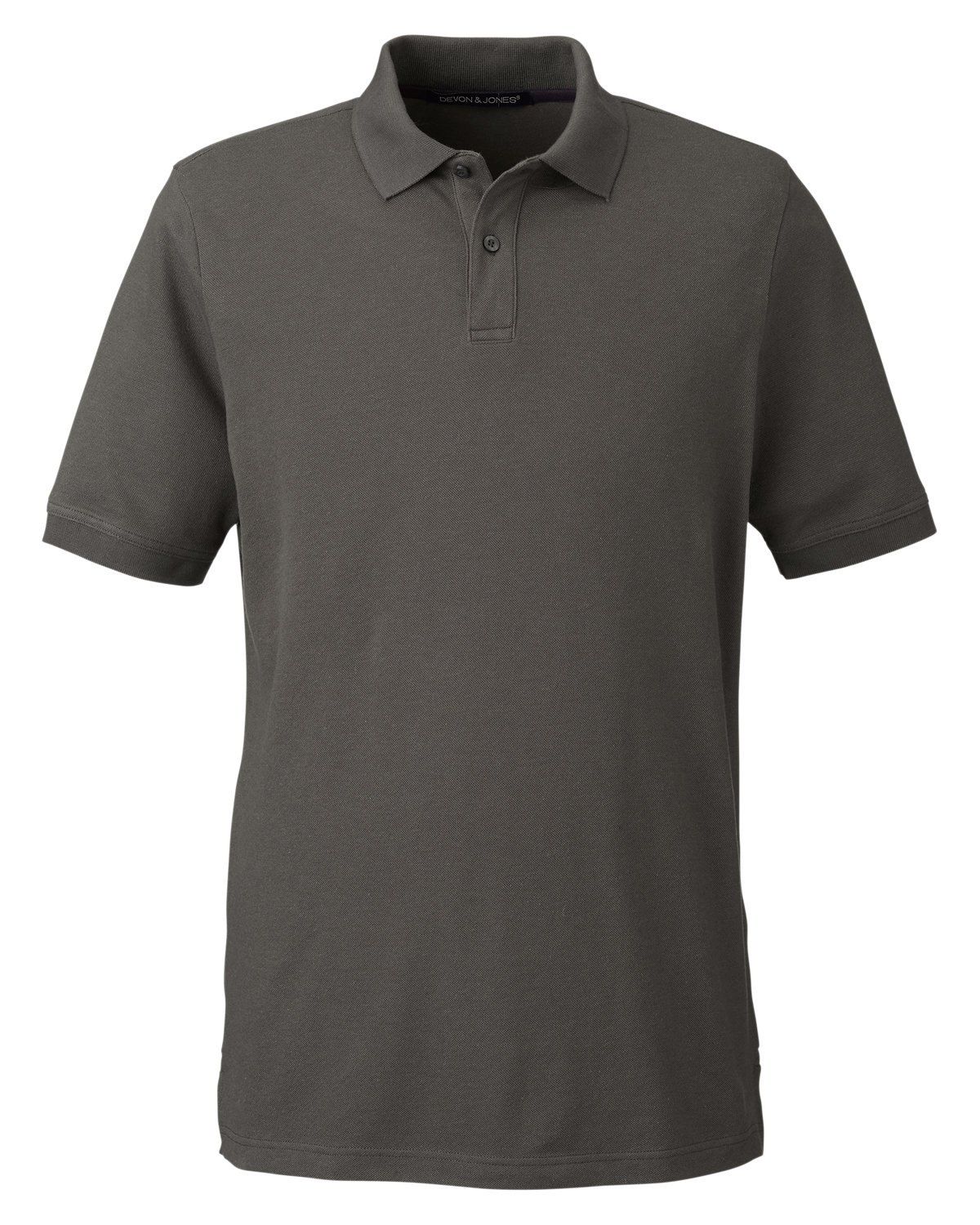 Devon & Jones Mens New Classics Performance Polo in Graphite