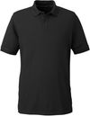 Am image of a Custom Devon & Jones Mens New Classics Performance Polo in Black!
