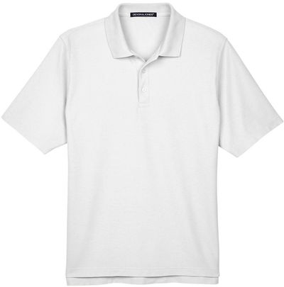 Am image of a Custom Devon & Jones Men's DRYTEC20™ Performance Polo in White!