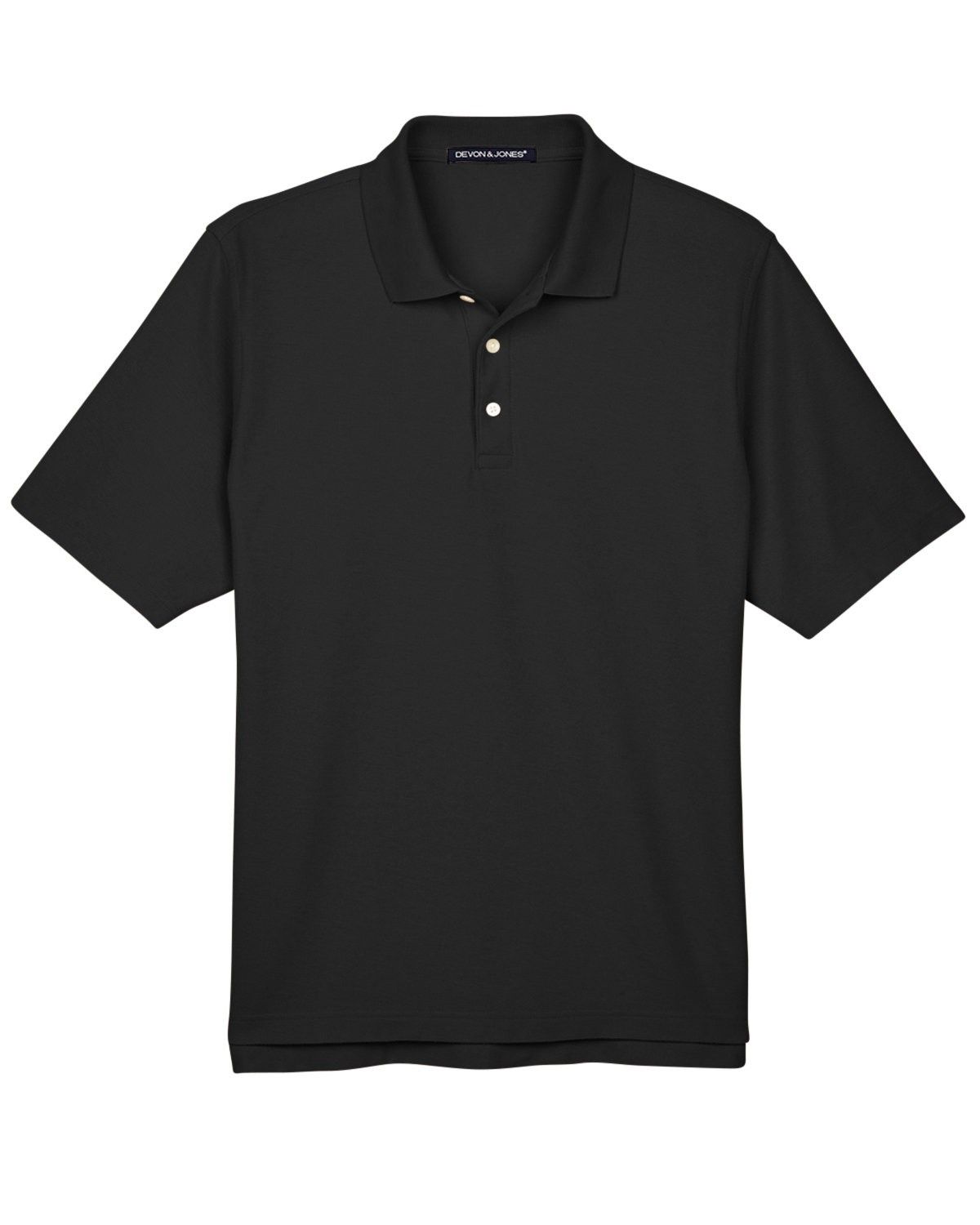 Devon & Jones Men's DRYTEC20™ Performance Polo in Black