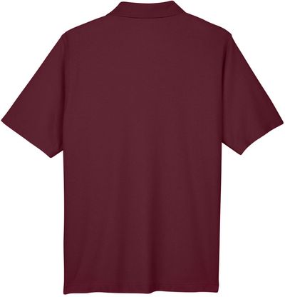 Am image of a Custom Devon & Jones Men's DRYTEC20™ Performance Polo in Burgundy!