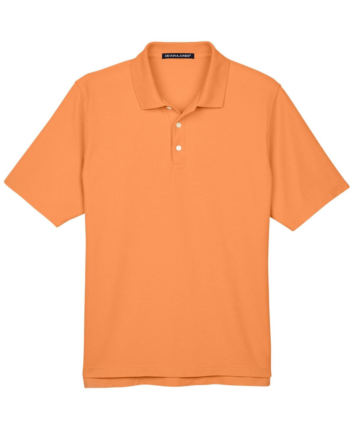 Devon & Jones Men's DRYTEC20™ Performance Polo in Cantaloupe