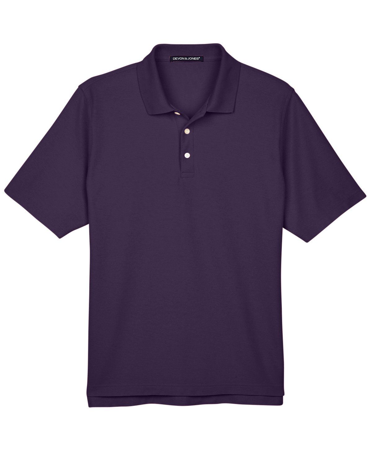 Devon & Jones Men's DRYTEC20™ Performance Polo in Deep Purple