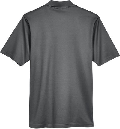 Am image of a Custom Devon & Jones CrownLux Performance™ Men's Plaited Polo in Graphite!