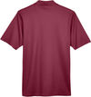 Am image of a Custom Devon & Jones CrownLux Performance��� Men's Plaited Polo in Burgundy!