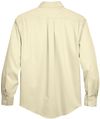 Am image of a Custom Devon & Jones Men's Crown Woven Collection™ Solid Stretch Twill in Transparent Yellow!