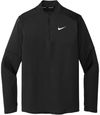 Am image of a Custom Nike DriFit Element Half Zip Top in Black!