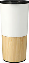 Am image of a Custom Welly Copper Vacuum Tumbler 16oz in White!