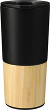 Am image of a Custom Welly Copper Vacuum Tumbler 16oz in Black!