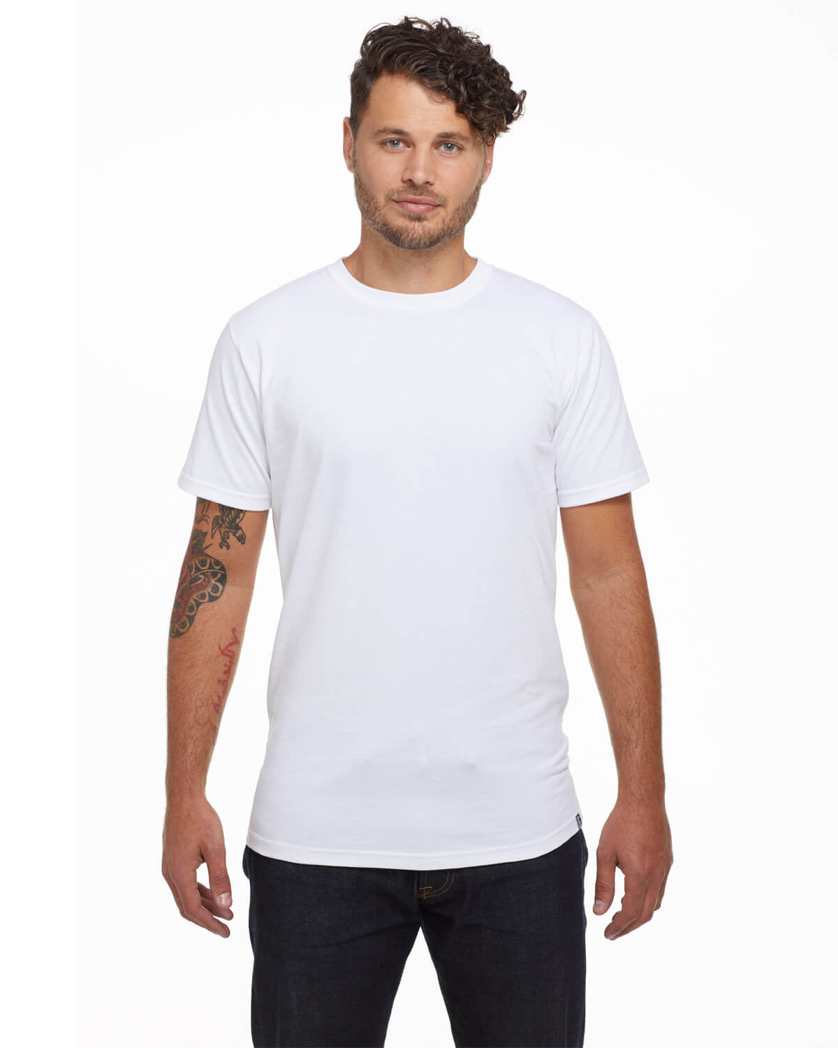 Econscious Unisex Organic USA Made T Shirt in White