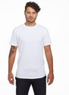 Am image of a Custom Econscious Unisex Organic USA Made T Shirt in White!