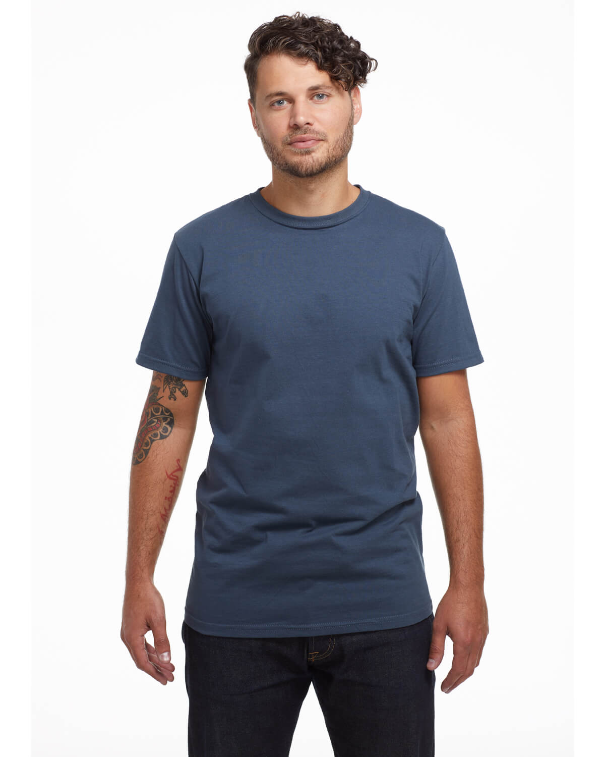 Econscious Unisex Organic USA Made T Shirt in Pacific