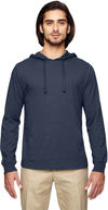 Am image of a Custom Econscious Unisex 4.25 oz. Blended Eco Jersey Pullover Hoodie in Water!