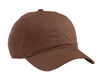 Am image of a Custom Econscious Organic Cotton Twill Unstructured Baseball Hat in Earth!