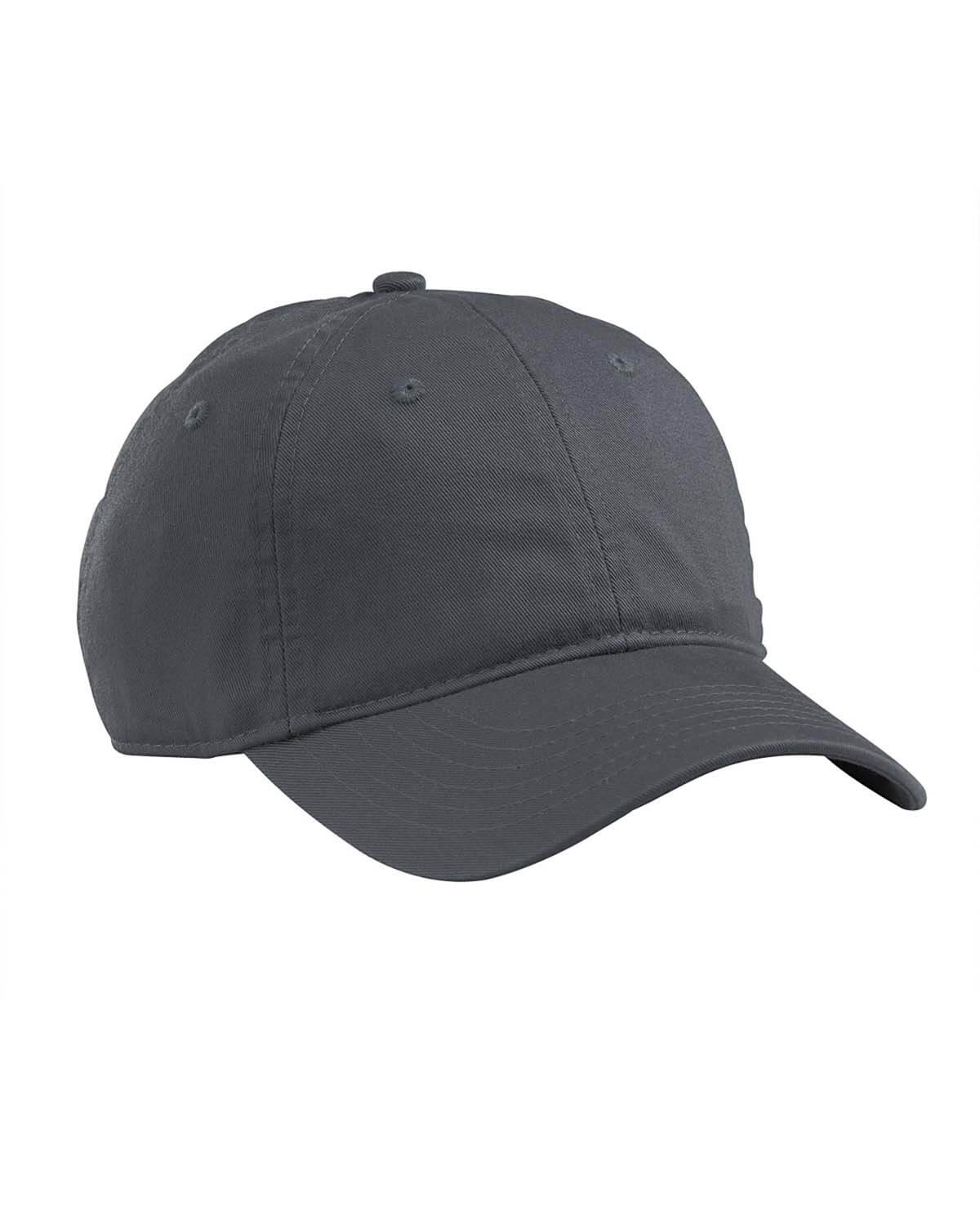 Econscious Organic Cotton Twill Unstructured Baseball Hat in Charcoal