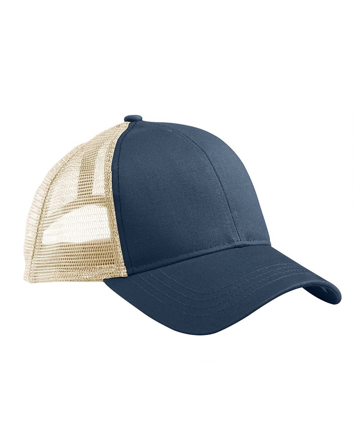 Econscious Eco Trucker Organic Recycled Hat in Pacific/Oyster