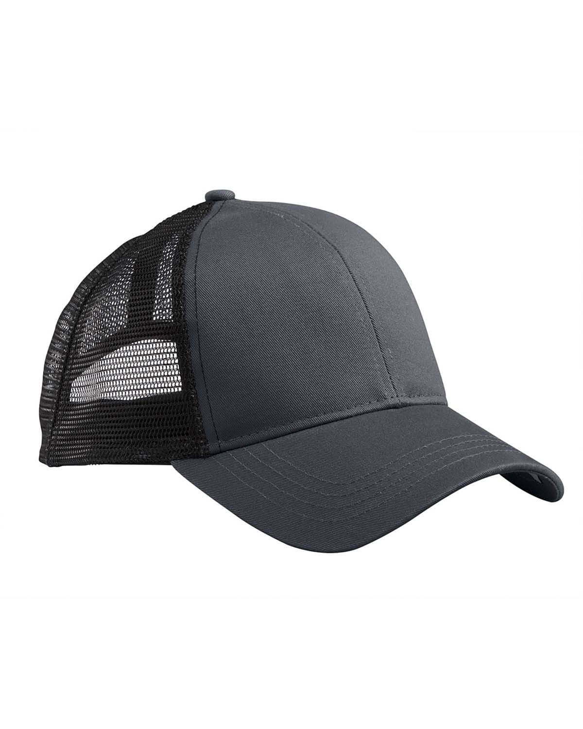 Econscious Eco Trucker Organic Recycled Hat in Charcoal/Black