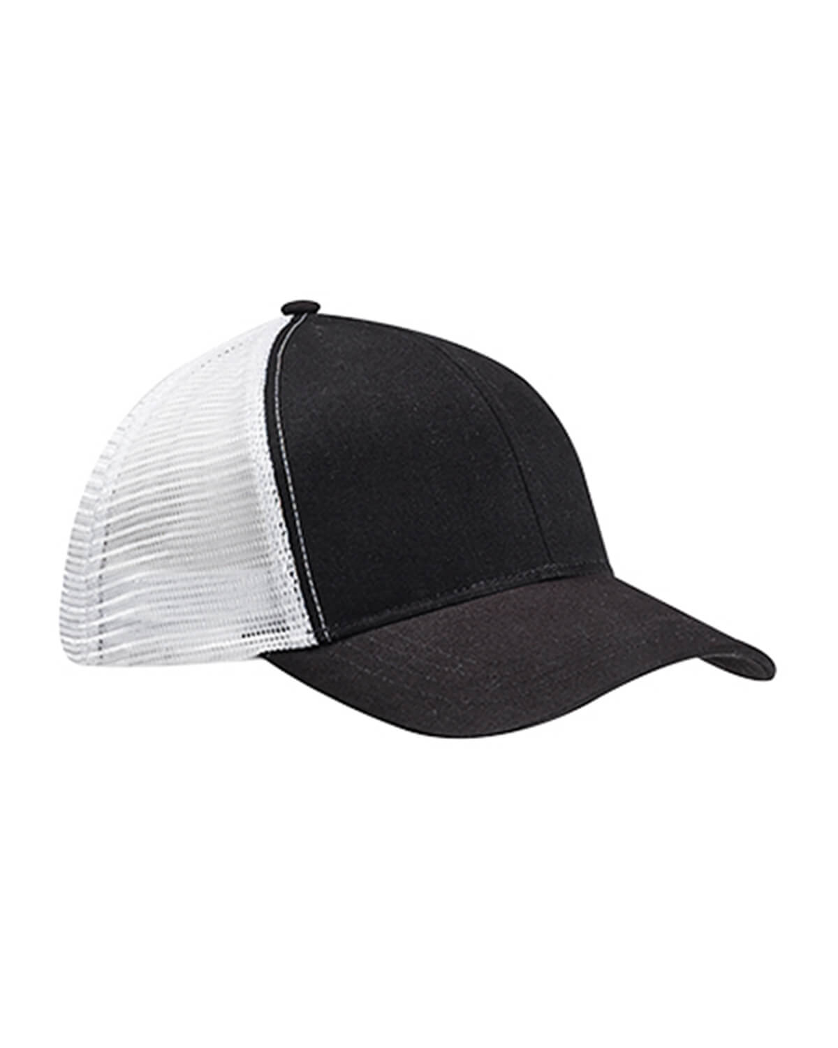 Econscious Eco Trucker Organic Recycled Hat in Black/White