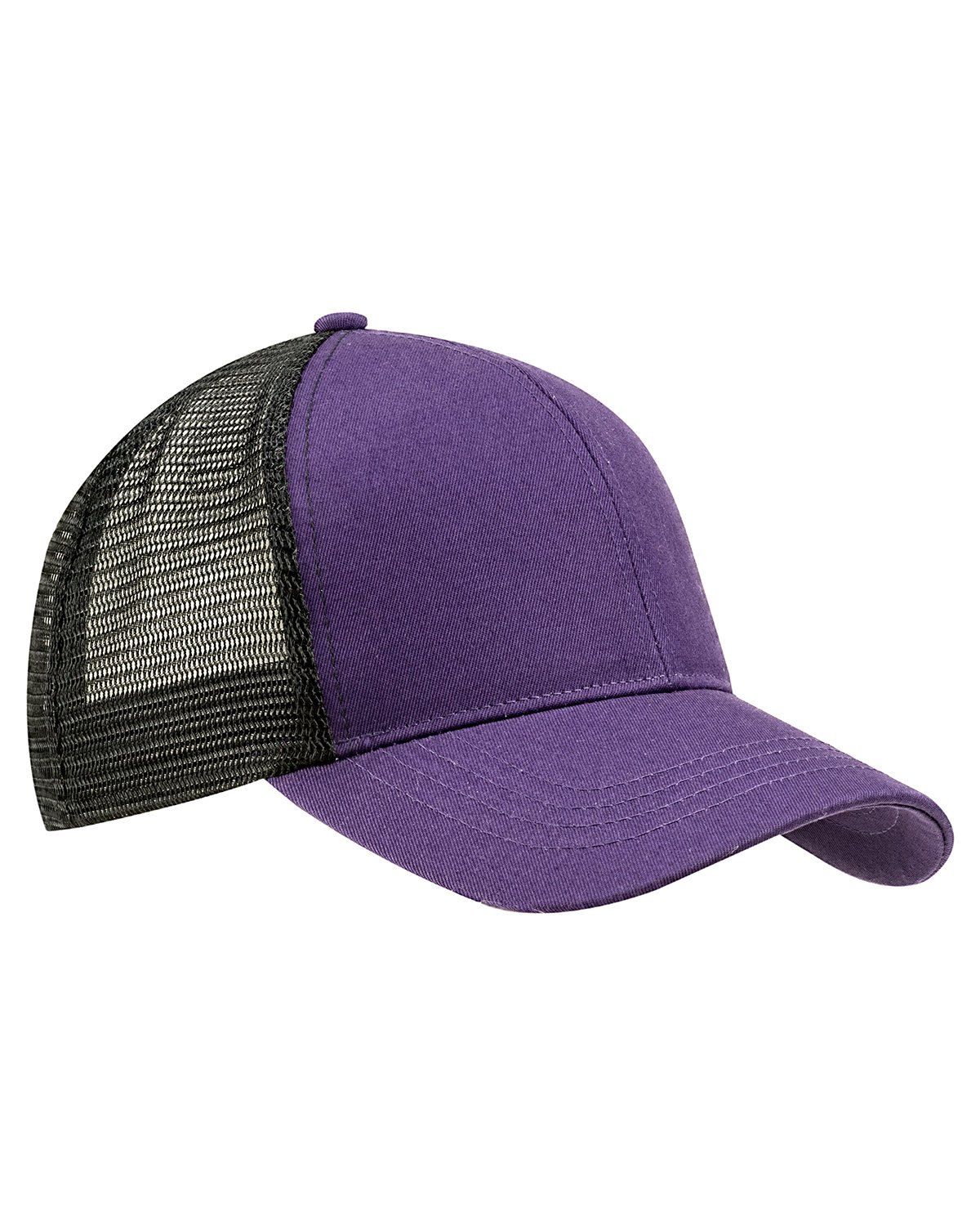 Econscious Eco Trucker Organic Recycled Hat in Beetroot/Black