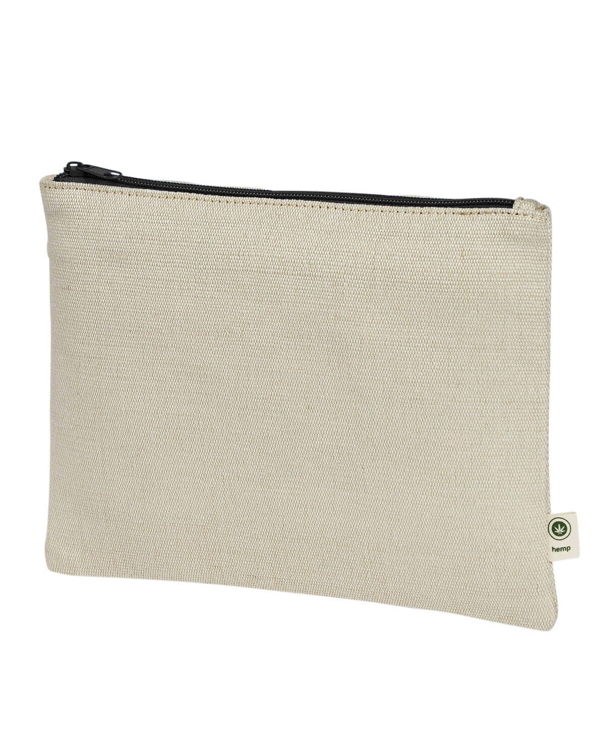 Econscious Hemp Pouch in Natural/Black