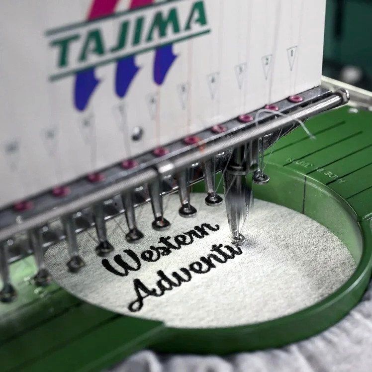 An image of embroidery printing we did for a customer