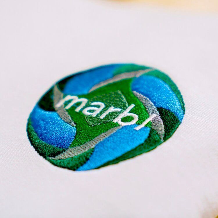 Check out the level of detail we are able to create on an embroidered polo.