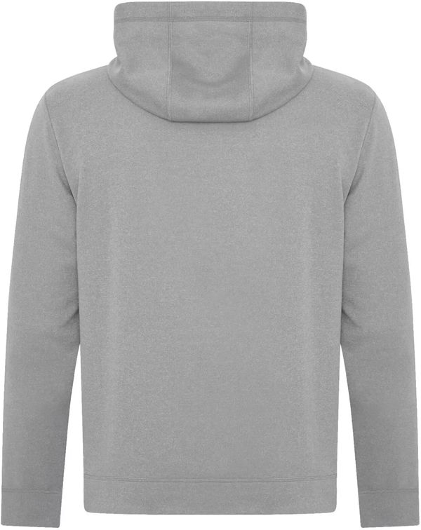 Am image of a Custom ATC Game Day Fleece Hooded Sweatshirt in Athletic Grey!