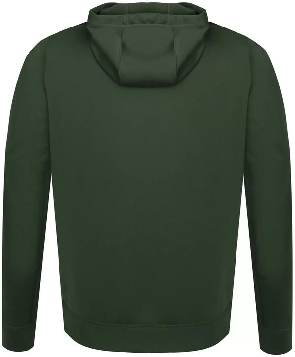 Am image of a Custom ATC Game Day Fleece Hooded Sweatshirt in Forest Green!