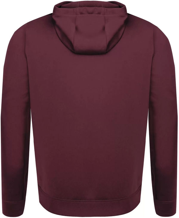 Am image of a Custom ATC Game Day Fleece Hooded Sweatshirt in Maroon!