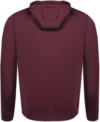 Am image of a Custom ATC Game Day Fleece Hooded Sweatshirt in Maroon!