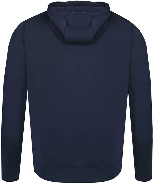 Am image of a Custom ATC Game Day Fleece Hooded Sweatshirt in True Navy!