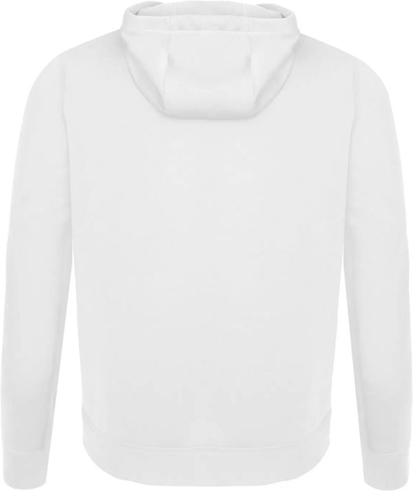 Am image of a Custom ATC Game Day Fleece Hooded Sweatshirt in White!