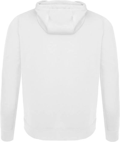Am image of a Custom ATC Game Day Fleece Hooded Sweatshirt in White!