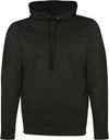 Am image of a Custom ATC Game Day Fleece Hooded Sweatshirt in Black!