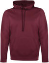 Am image of a Custom ATC Game Day Fleece Hooded Sweatshirt in Maroon!