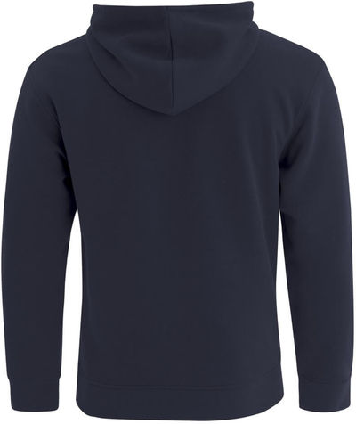 Am image of a Custom ATC ESACTIVE FULL ZIP HOODED SWEATSHIRT in Navy!