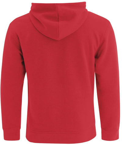 Am image of a Custom ATC ESACTIVE FULL ZIP HOODED SWEATSHIRT in True Red!