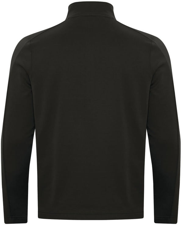 Am image of a Custom ATC Game Day Fleece Half Zip Sweatshirt in Black!