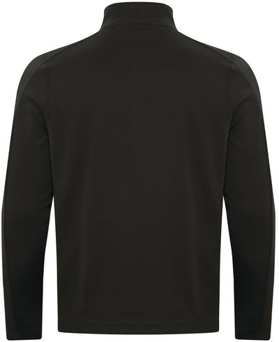 Am image of a Custom ATC Game Day Fleece Half Zip Sweatshirt in Black!