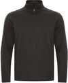 Am image of a Custom ATC Game Day Fleece Half Zip Sweatshirt in Charcoal Heather!