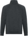Am image of a Custom ATC Esactive Vintage Quarter Zip Sweatshirt in Black Heather!