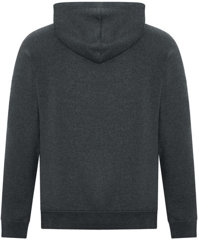 Am image of a Custom ATC ESACTIVE Vintage Hooded Sweatshirt in Black Heather!