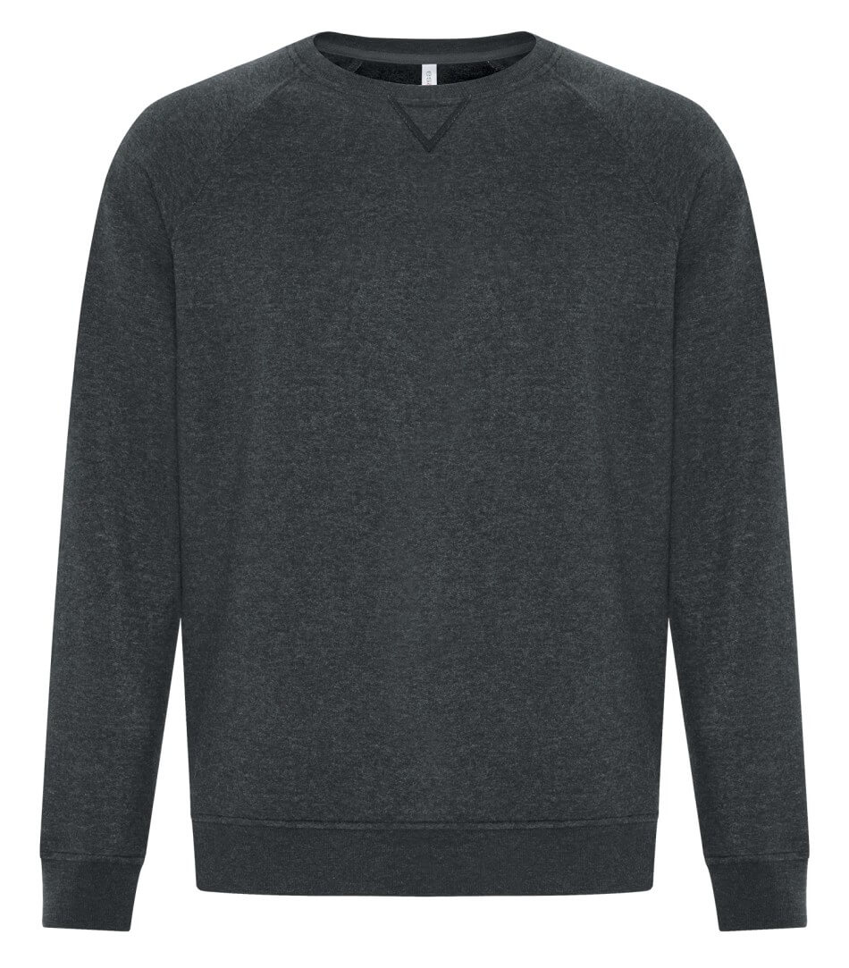 ATC ESACTIVE Vintage Crewneck Sweatshirt in Black Heather
