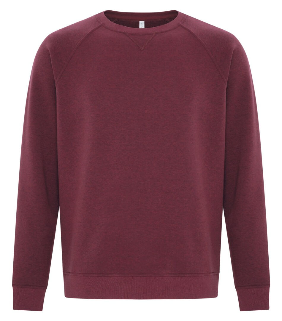 ATC ESACTIVE Vintage Crewneck Sweatshirt in Cardinal Heather
