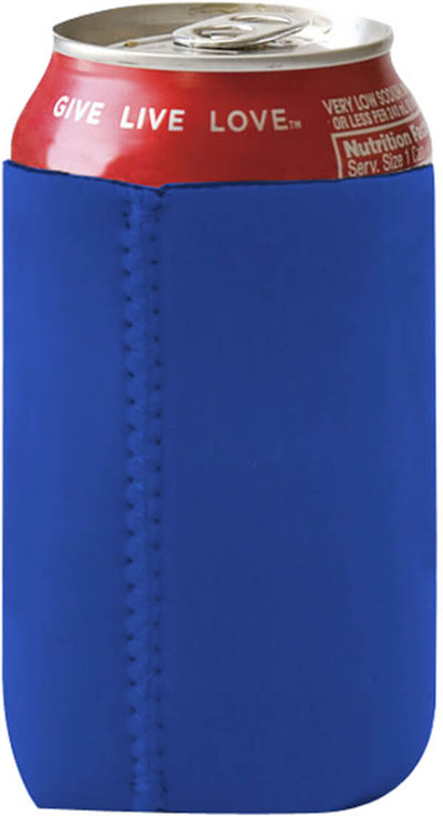 Am image of a Custom Liberty Bags Neoprene Can Holder in Royal!