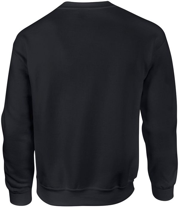Am image of a Custom Gildan Adult DryBlend Fleece Crew in Black!