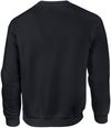 Am image of a Custom Gildan Adult DryBlend Fleece Crew in Black!